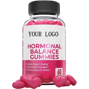 Gummie femminili con equilibrio ormonale per le donne con <span class=keywords><strong>Dong</strong></span> <span class=keywords><strong>Quai</strong></span> e vitamina B6 integratore per la salute senza zucchero pacchetto privato OEM vegano - Product Image 1