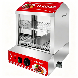 Machine à vapeur commerciale pour hot-dogs, vitrine chauffante pour aliments, armoire isotherme pour popcorn et frites de <span class=keywords><strong>cinéma</strong></span> - Product Image 1