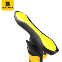 BAIMEI 120PSI OEM Steel Bicycle Hand Air Pump Manual Tire Inflator for Road Mountain Bike Ball Sports Wholesale Supply