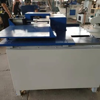 Machine à rainurer les palettes en bois, machine à encoffrer les palettes pour la découpe de rainures de traverses de palettes, équipement de travail du bois