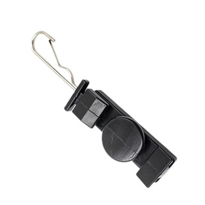 Collier de suspension en S pour câble de descente à fibre optique, en acier inoxydable 304, crochet en S, raccord aérien FTTH - Product Image 1