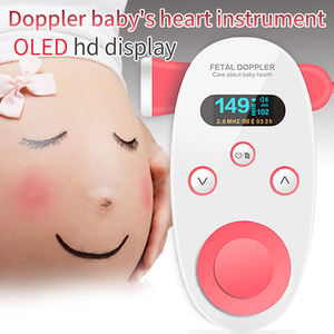 Baby Hartslag Doppler Foetale <span class=keywords><strong>Monitor</strong></span> <span class=keywords><strong>Monitor</strong></span> Machine Zwangerschap Draagbare Doppler Foetale Hartslagmeter - Product Image 4