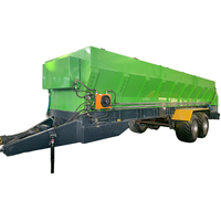 Esparcidor de Fertilizante Orgánico Sólido 2FGH-50 de 4 Cadenas, Accionado por Tractor, Sistema Refrigerado por Aire, Funcionamiento Estable