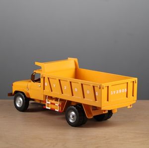 Simulazione del vecchio veicolo di ingegneria del camion di trasporto di Jiefang CA141 modello di collezione artigianale Vintage pezzi - Product Image 5