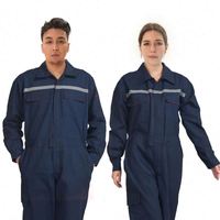 Vêtements de travail réfléchissants travailleurs en plein air une pièce costume hommes combinaisons de travail