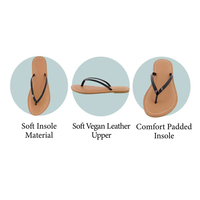 Sandales plates personnalisées pour femmes en cuir PU, tongs confortables, chaussures décontractées d'été, tongs tendance pour femmes et filles