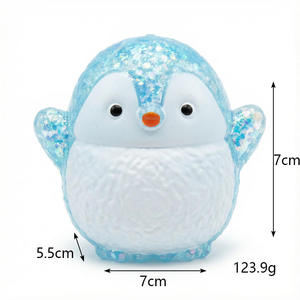 ของเล่นบีบเพนกวินน่ารัก ทำจากยางนิ่ม บรรเทาความเครียด สำหรับเด็กอายุ 5-7 ปี บรรจุกล่อง - Product Image 3