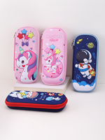 Étui à crayons personnalisé de haute qualité Kawaii Eva Animal, fournitures scolaires et de bureau multifonctionnelles KOUZIO BH361 23x10x5.5cm