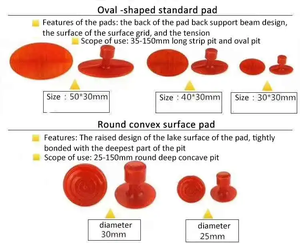 Kit di Riparazione Danni da <span class=keywords><strong>Grandine</strong></span>: Strumento per Rimozione Ammaccature <span class=keywords><strong>Auto</strong></span> e Apertura Portiere, Cuneo a Pompa d'Aria, Gancio e Asta di Spinta - Product Image 6