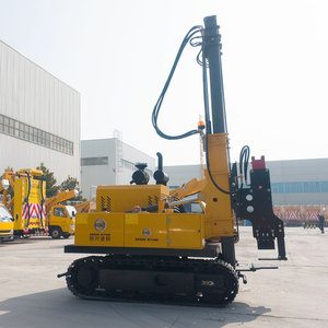 Hengxing - Máquina Perforadora de Postes para Barandas de Seguridad con Riel Guía Giratorio para la Instalación de Barandas en Carreteras - Product Image 2