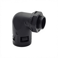 Presse-étoupe en nylon noir AD10 AD13 AD15.8 AD18.5 AD21.2 AD25, protection IP68, démontage rapide, filetage G
