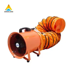 200 300 400 500mm Portable Axial Flow Fan Marine Pipeline Mobile Industrial Exhaust Fan Warehouse Smoke Ventilation Fans