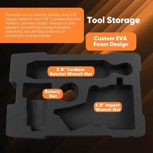 Box Packaging and Transport Supplier Custom EVA <b>Foam</b> Inserts <b>Foam</b> Laser Cut for Tool Box Hookah Protective - Product Image 4