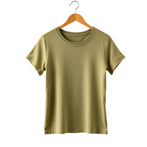เสื้อยืดผู้หญิงทรงพอดีตัว ใส่สบายทุกวัน ออกแบบมาเพื่อความสบายอย่างเป็นธรรมชาติ พร้อมสไตล์ที่ประณีตและลุคสบายๆ ทันสมัย - Product Image 1