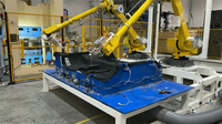YC CNC Robot machine de découpe au jet d'eau avec découpe à l'eau pure ou découpe abrasive