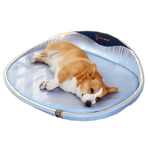 Hoopet Mode Omkeerbaar <span class=keywords><strong>Cool</strong></span> Rotan Waterdichte Ovale Hoge Rug Orthopedische Memory Foam Hond Kat Matras <span class=keywords><strong>Bed</strong></span> - Product Image 1