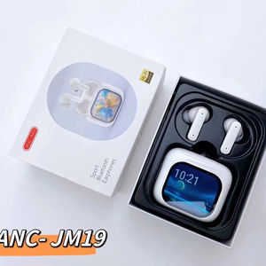 หูฟังไร้สาย APP Control JM19 แบบเต็มหน้าจอ TWS รองรับการรับสายและข้อความ พร้อมหน้าจอสัมผัส - Product Image 1