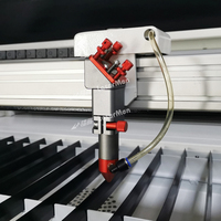 Machine de gravure laser CO2 polyvalente de 100 watts 9060 avec plateau bicolore, outil CNC de précision