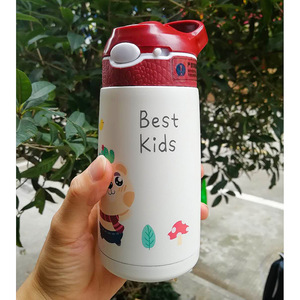 Bouteille d'eau pour enfants à double paroi sans Bpa de qualité alimentaire avec logo personnalisé 12oz - Product Image 4