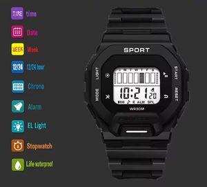 Reloj Inteligente Deportivo Electrónico de Moda, Reloj Digital LED Multifuncional e Impermeable para Niños y Niñas - Product Image 1