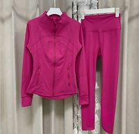 Fitness Yoga Kleding Aloe Yoga Set Damesjas Hoge Taille Define Jas Sportkleding Dames Trainingspak voor Dames Yoga Leggings Top Kleding