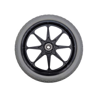 Roues en mousse PU pleine de 16 pouces Cheng Jin Vehicles PU1228 pour machine de nettoyage - Product Image 3