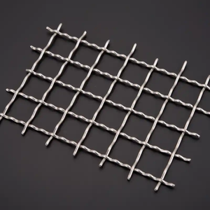 <span class=keywords><strong>Grillage</strong></span> en acier inoxydable à mailles ondulées, tissage uni, durable, personnalisable, pour usage en construction - Product Image 3