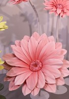 Bunga Daisy Raksasa Buatan Pabrik Langsung dari EVA, Warna Dapat Disesuaikan untuk Dekorasi Pesta Pernikahan, Pajangan Jendela Mal