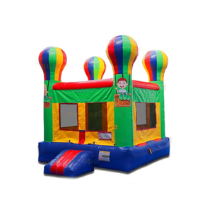 Castillo inflable púrpura para niños, casa hinchable para saltar de 13x13 - Product Image 5