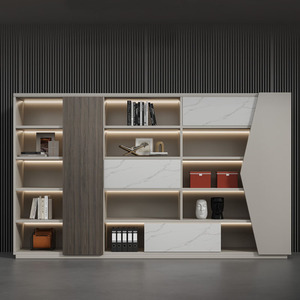 Muebles de escritorio de oficina de lujo Escritorio de oficina en forma de l escritorios de oficina modernos para Jefe gerente