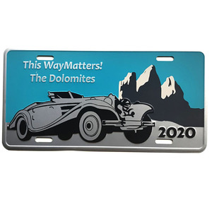 Placa de matrícula de coche JDM en relieve de aluminio personalizado de alta calidad gran oferta placa de matrícula de coche decorativa - Product Image 1