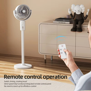 Ventilador de refrigeración de circulación de aire USB de gran venta, ventilador de suelo eléctrico de pie, ventilador de suelo de mesa ajustable con control remoto para oficina en casa - Product Image 6