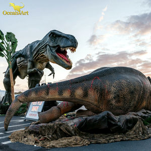 نموذج ديناصورات متحركة بحجم إنسان آلي واقعي للملاهي - Product Image 6