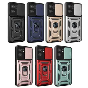 高級磁気カムシールドアーマーセルバックカバーFunda Mobil Phone Case for iPhone 15 plus 14 Pro Max 13 12 11 XR XS 78