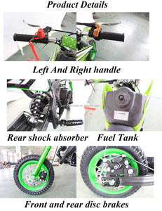 La Chine dirt bike 49cc moto dirt bike - Product Image 4