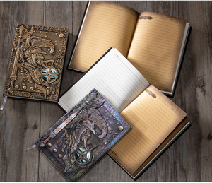 สมุดบันทึกลายมังกรเคลื่อนไหว 3 มิติ งานฝีมือเรซิ่นสุดหรู ขายดี สำหรับผู้ชาย ผู้หญิง และคู่รัก พร้อมสลักลาย  สมุดโน้ตโปรโมชั่น - Product Image 5