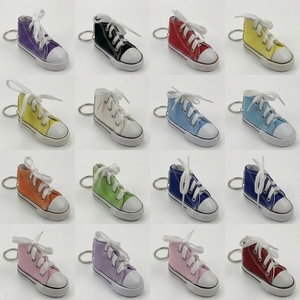 Porte-clés simple, mini pendentif personnalisé, léger, en plastique PVC, pour enfants et adultes - Product Image 2