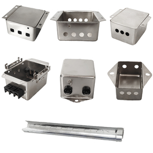 Service de fabrication de tôle de découpe laser Pièces de pliage de tôle fer/acier/aluminium Boîtier d'estampage personnalisé - Product Image 5