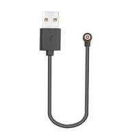 Cargador Magnético Inteligente de 4.0mm con Conector Magnético Redondo de 4mm, Cable de Carga USB con Pin Pogo