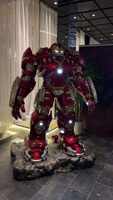 Usine personnalisée grand personnage d'anime classique Iron Man Mark Statue pour la décoration
