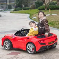 2022 Fabrik Übergroße Zweisitzer können elektrische Batterie für Erwachsene fahren Aufladbare Kinder fahren Auto Fahrt auf Spielzeug auto