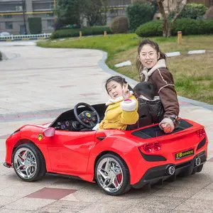 2022 fabbrica di grandi dimensioni a due posti in grado di guidare bambini ricaricabili a batteria elettrica per adulti alla guida di auto su auto giocattolo