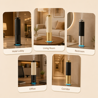 Diffuseur d'arômes professionnel sans eau, machine à parfum nébulisante rechargeable en alliage d'aluminium pour la maison