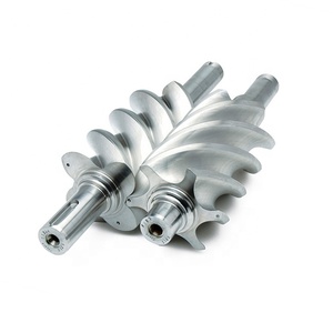 Pieza <span class=keywords><strong>de</strong></span> mecanizado <span class=keywords><strong>de</strong></span> 5 ejes CNC, Rotor <span class=keywords><strong>de</strong></span> compresor <span class=keywords><strong>de</strong></span> tornillo <span class=keywords><strong>de</strong></span> precisión <span class=keywords><strong>de</strong></span> fresado - Product Image 1