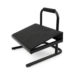 Reposapiés de Acero Ajustable en Altura con Manivela, Seis Ajustes de Altura - Product Image 2