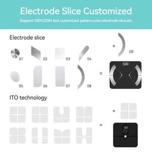 Gros Noir <span class=keywords><strong>Pas</strong></span> <span class=keywords><strong>Cher</strong></span> Balance Personnelle Électronique En Gros Intelligent Composition de Graisse Corporelle Échelle - Product Image 2
