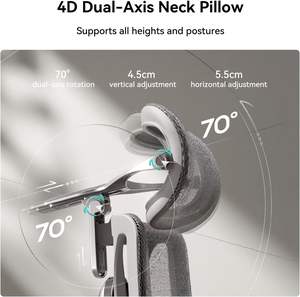 Fauteuil de Bureau Ergonomique Intelligent <span class=keywords><strong>Hbada</strong></span> X7 Gris, avec Suivi Lombaire Entièrement Automatisé, Appui-tête 4D, Accoudoirs Réglables à 720°, Pivotant - Product Image 4