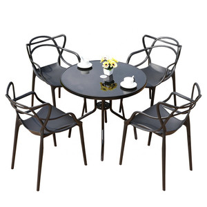 Factory Wholesale Furniture Hotel Wedding Cheap Stackable Colorful Garden Chairs Outdoor Plastic Chairs And Tables
