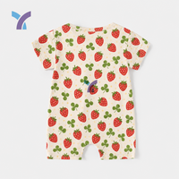 Combinaisons pour bébés en bambou doux à motifs variés personnalisables en usine, combinaisons pour bébés nouveau-nés, nourrissons, enfants, combinaisons pour bébés en fibre de bambou