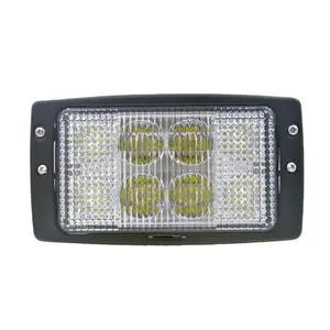 OEM 40W矩形led大灯高低梁结合led灯嵌入式安装工作灯适用于Massey Ferguson，拖拉机